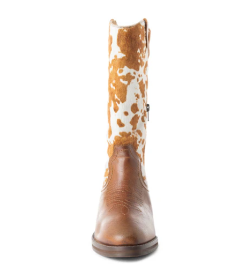 MYRA- Pointy Beige Boots