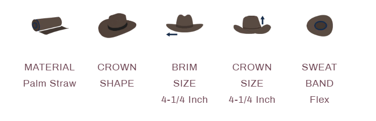 Gone Country- Countrywide Palm Cowboy Hat