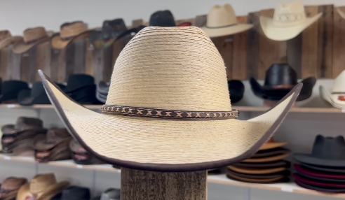 Gone Country- Cheyenne Natural- Palm Cowboy Hat