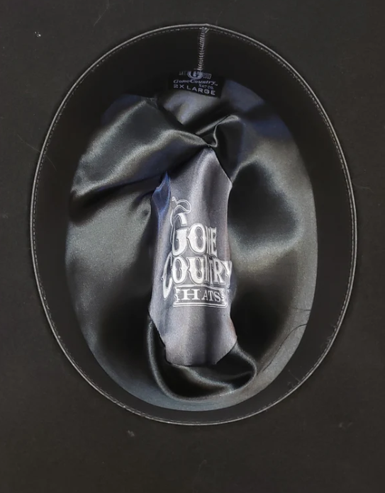 Gone Country- Yellowstone Black- Wool Cashmere Cowboy Hat