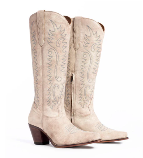 Myra- Syllvia Prairie Leather Boots