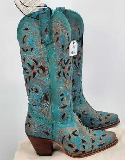 Myra- Kasiopeah Hand-tooled Boots