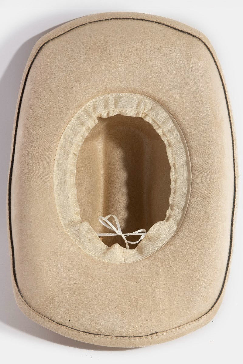 Turquoise Stud Concho Belt Western Cowboy Hat