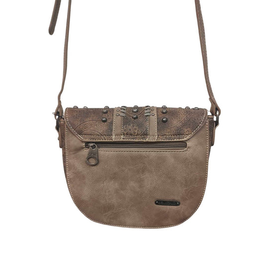 Montana West Concho Western Crossbody Saddle Bag