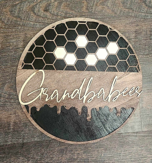 Grandbabees Door Hanger or Wall Art