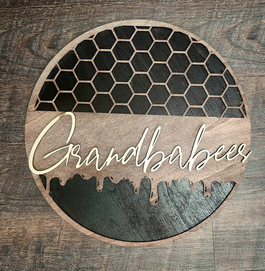Grandbabees Door Hanger or Wall Art