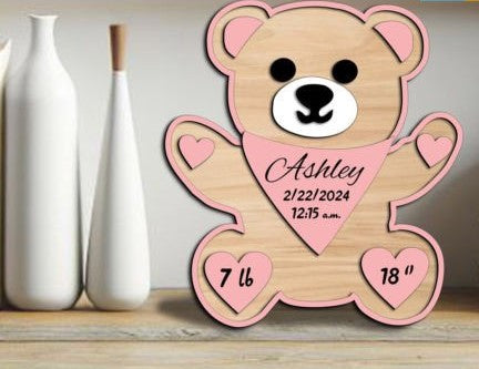 Birth Announcement Signs- Adorable Animals