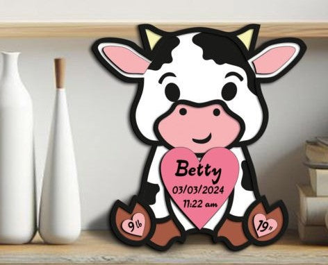 Birth Announcement Signs- Adorable Animals