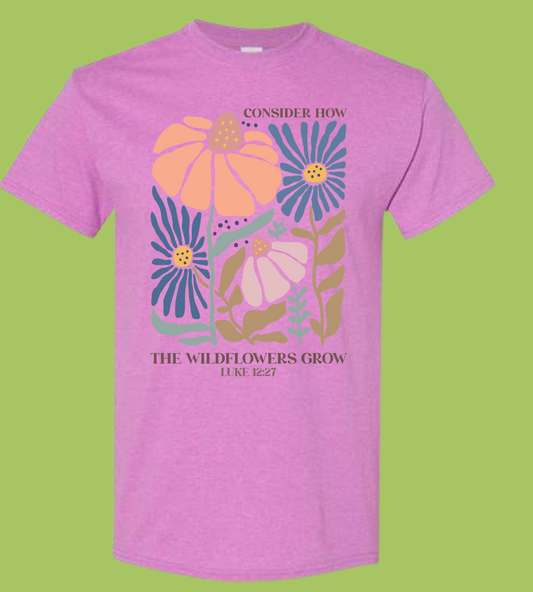 Consider How The Wildflowers Grow (Luke 12:27)