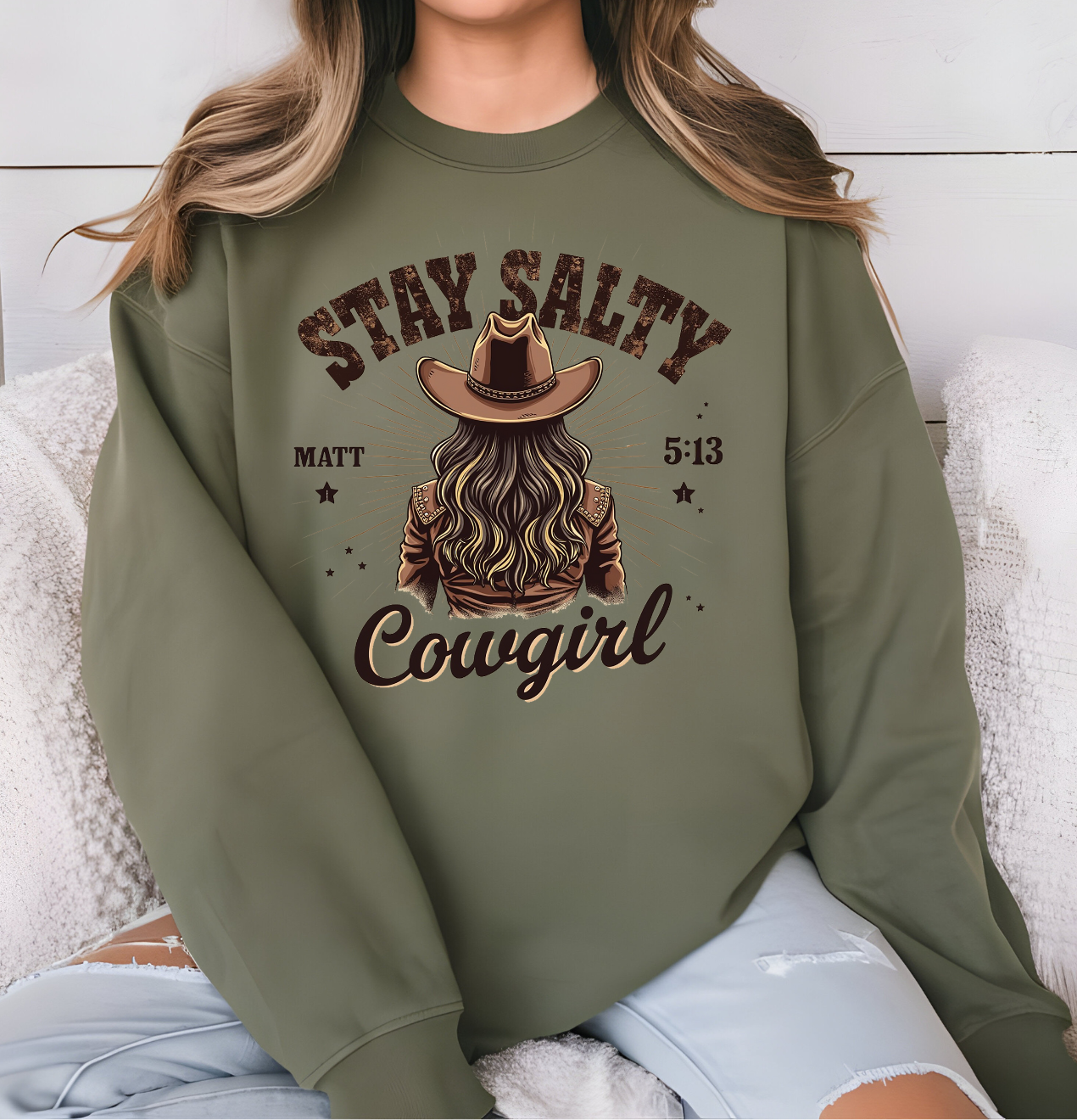 Stay Salty Cowgirl (Matthew 5:13)