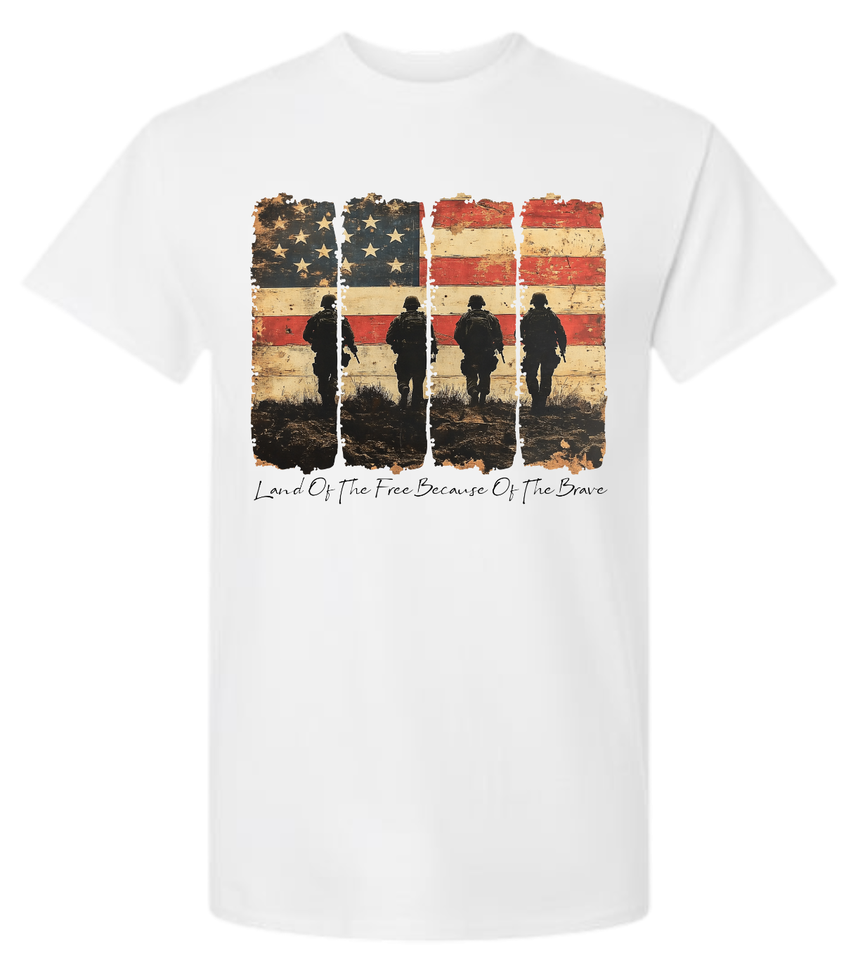 Graphic T- Because Of The Brave