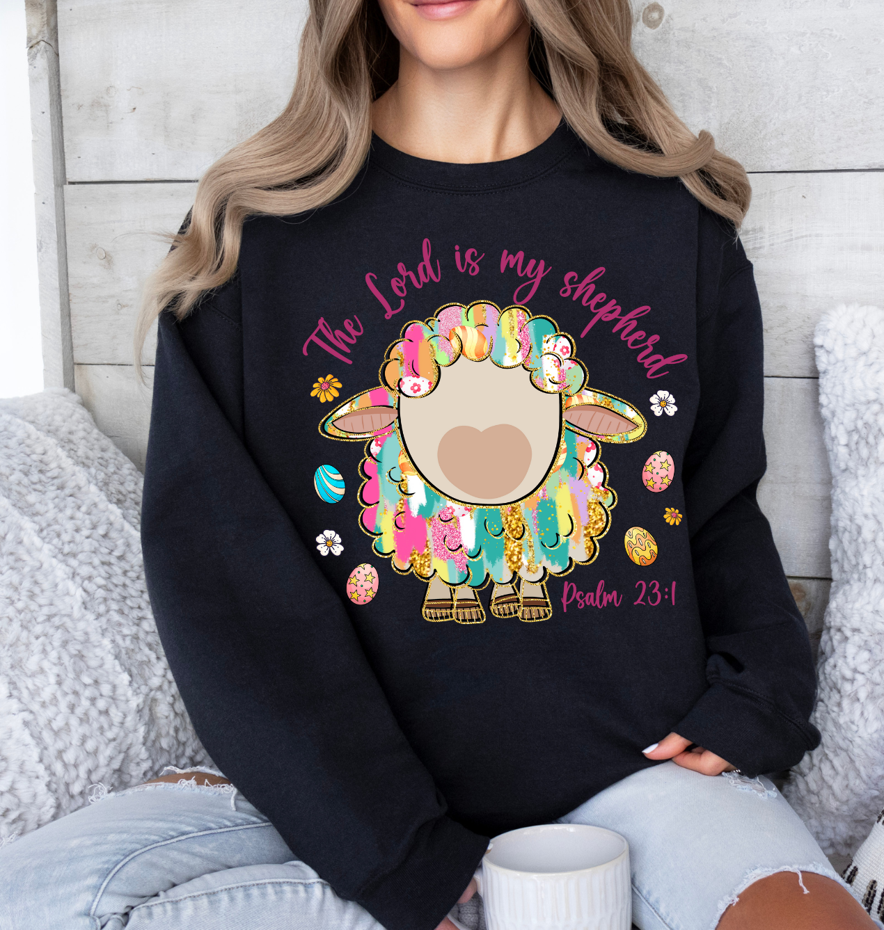 The Lord Is My Shepherd (Psalm 23:1) Colorful