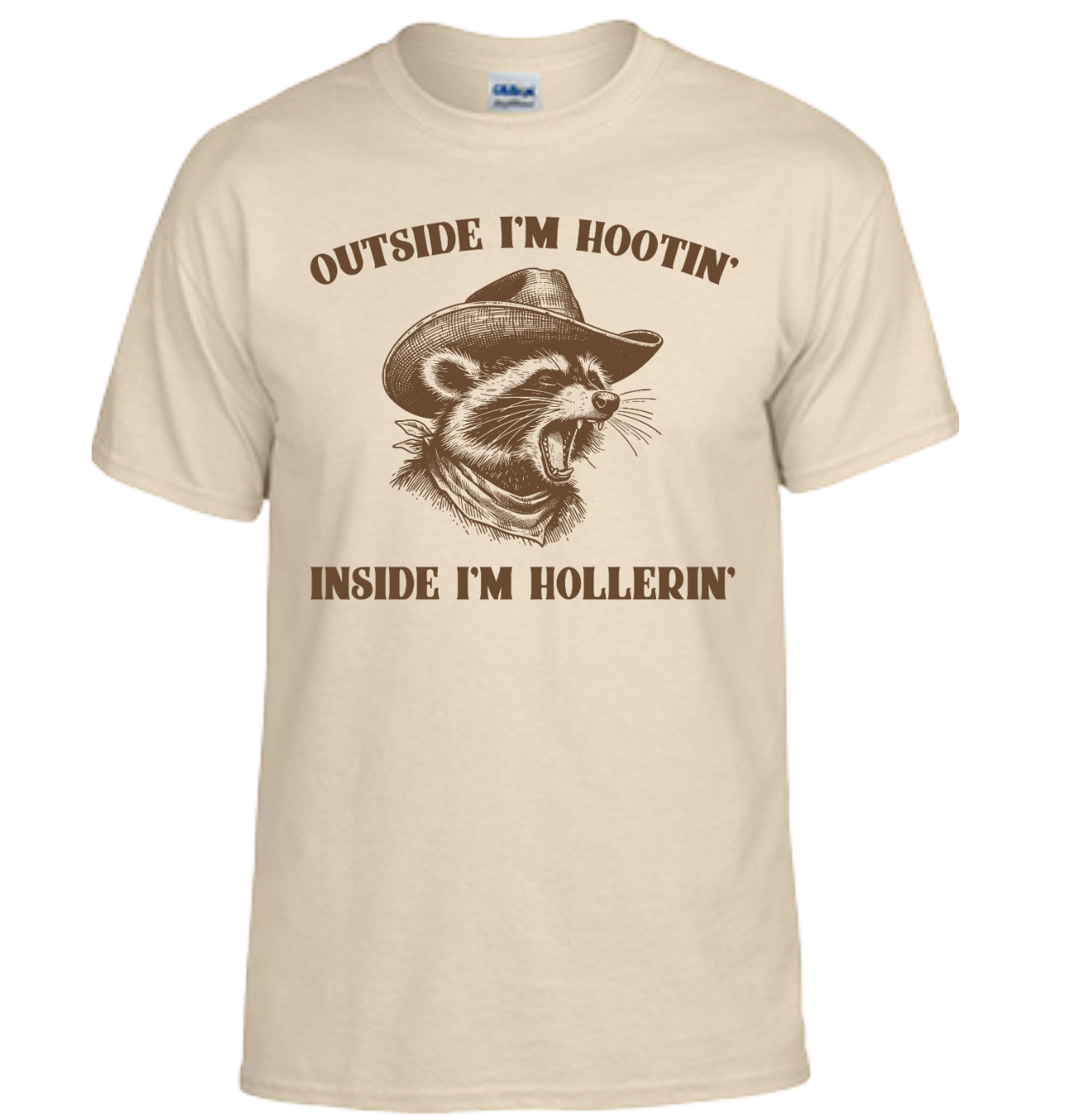 Outside I'm Hooting. Inside I'm Hollerin.