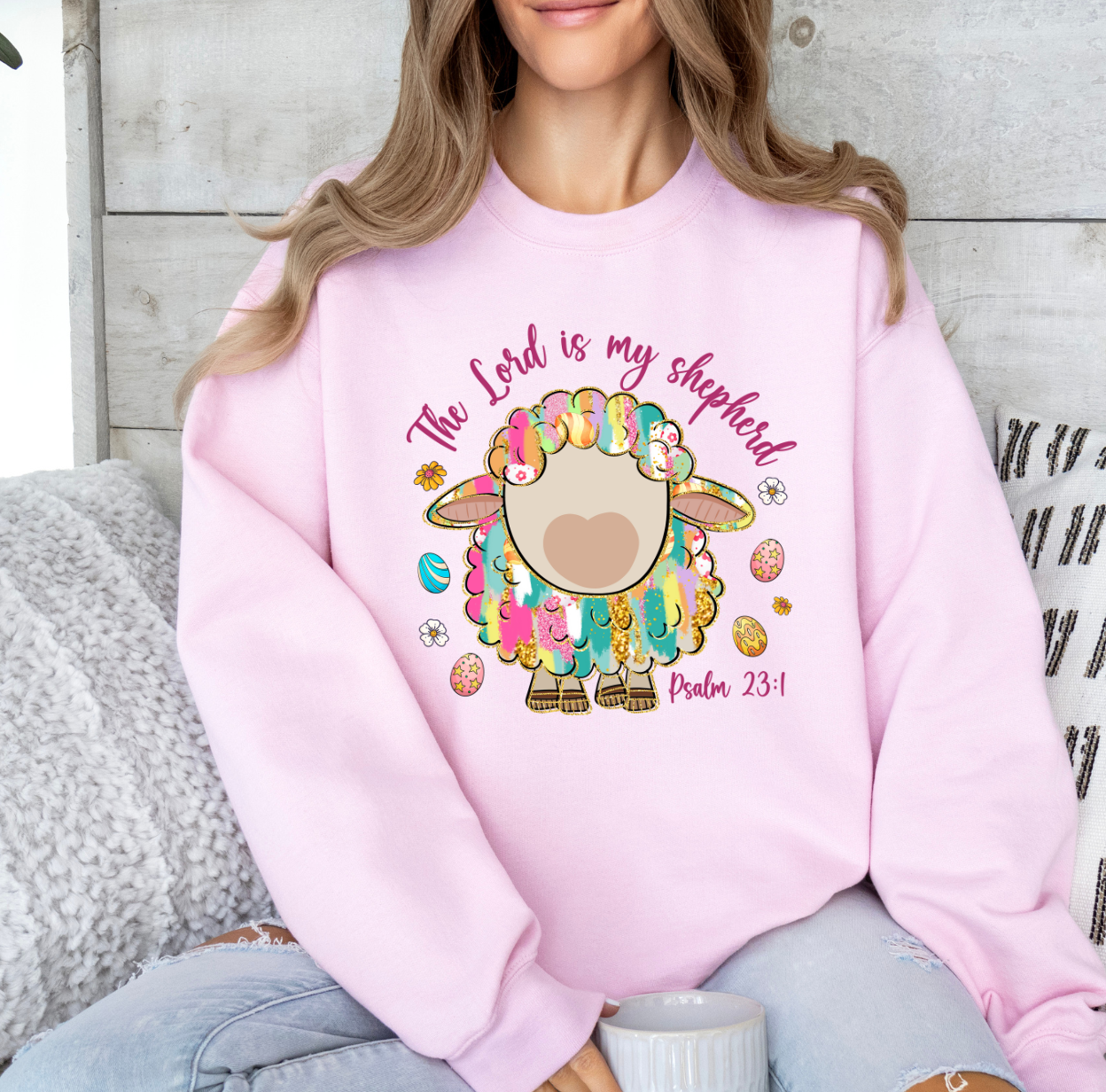 The Lord Is My Shepherd (Psalm 23:1) Colorful