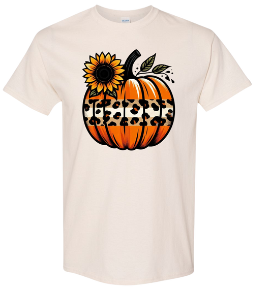 Pumpkin With Cheetah Stripe