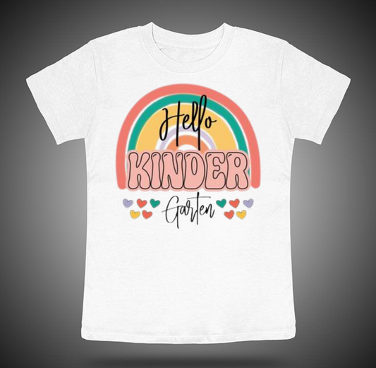 Hello Kindergarten (Rainbow)
