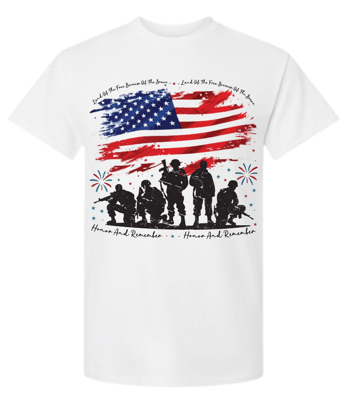 Graphic T- Soldiers Land Of The Free