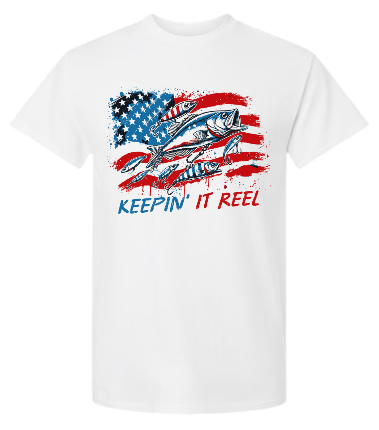 Graphic T- Keepin It Reel