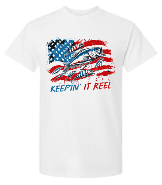 Graphic T- Keepin It Reel