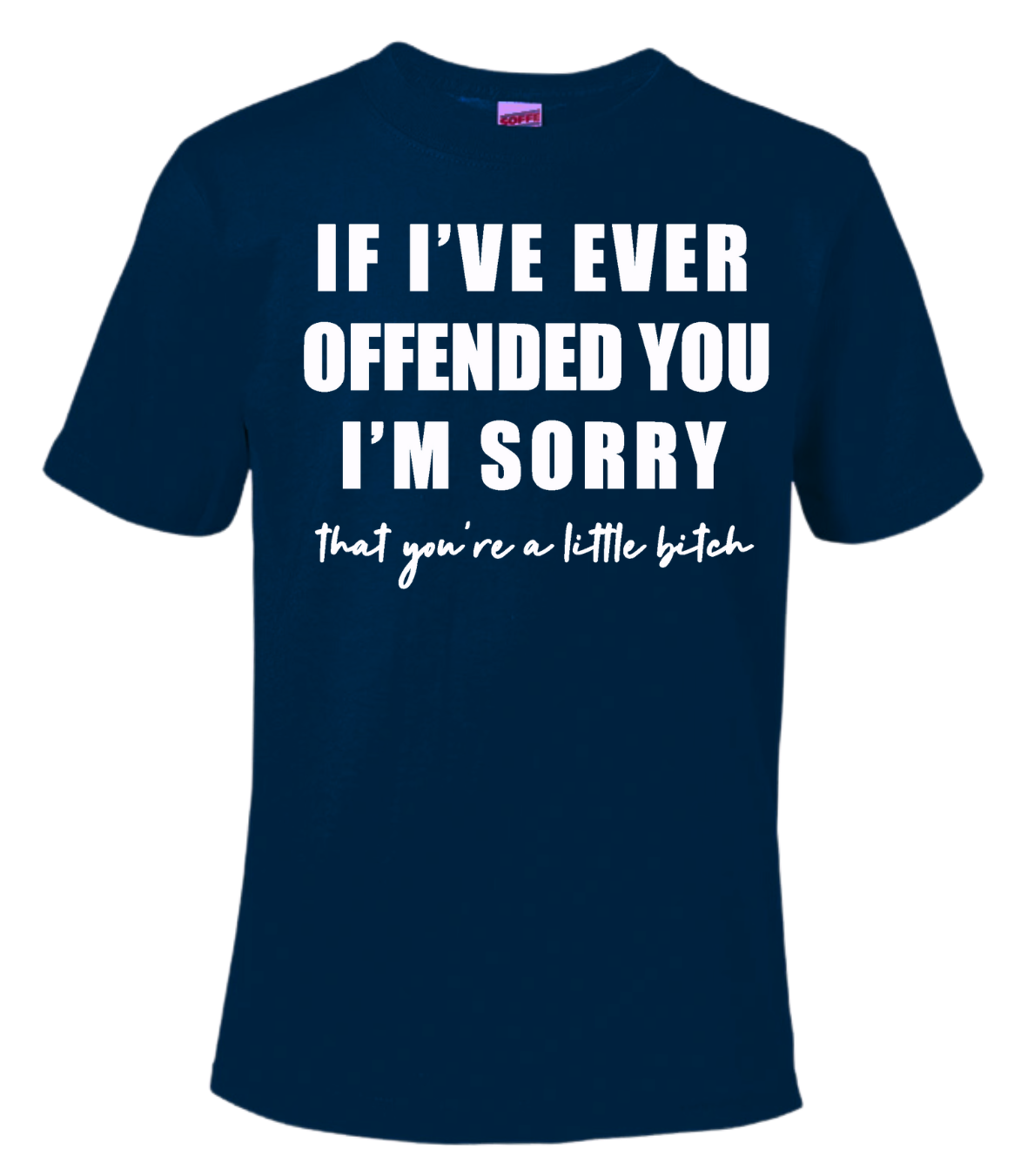 If I Ever Offended You I'm Sorry...that's you're a little bitch