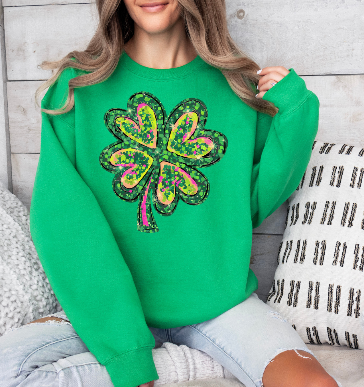 Happy Four Leaf Clover