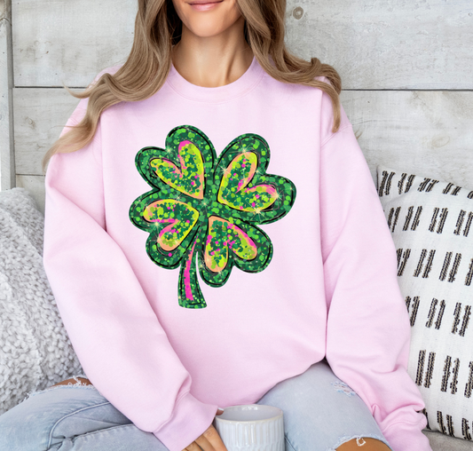 Happy Four Leaf Clover