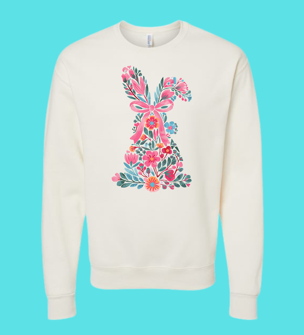Floral Boho Bunny