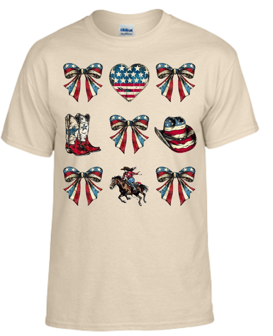 Americana Bows and Boots