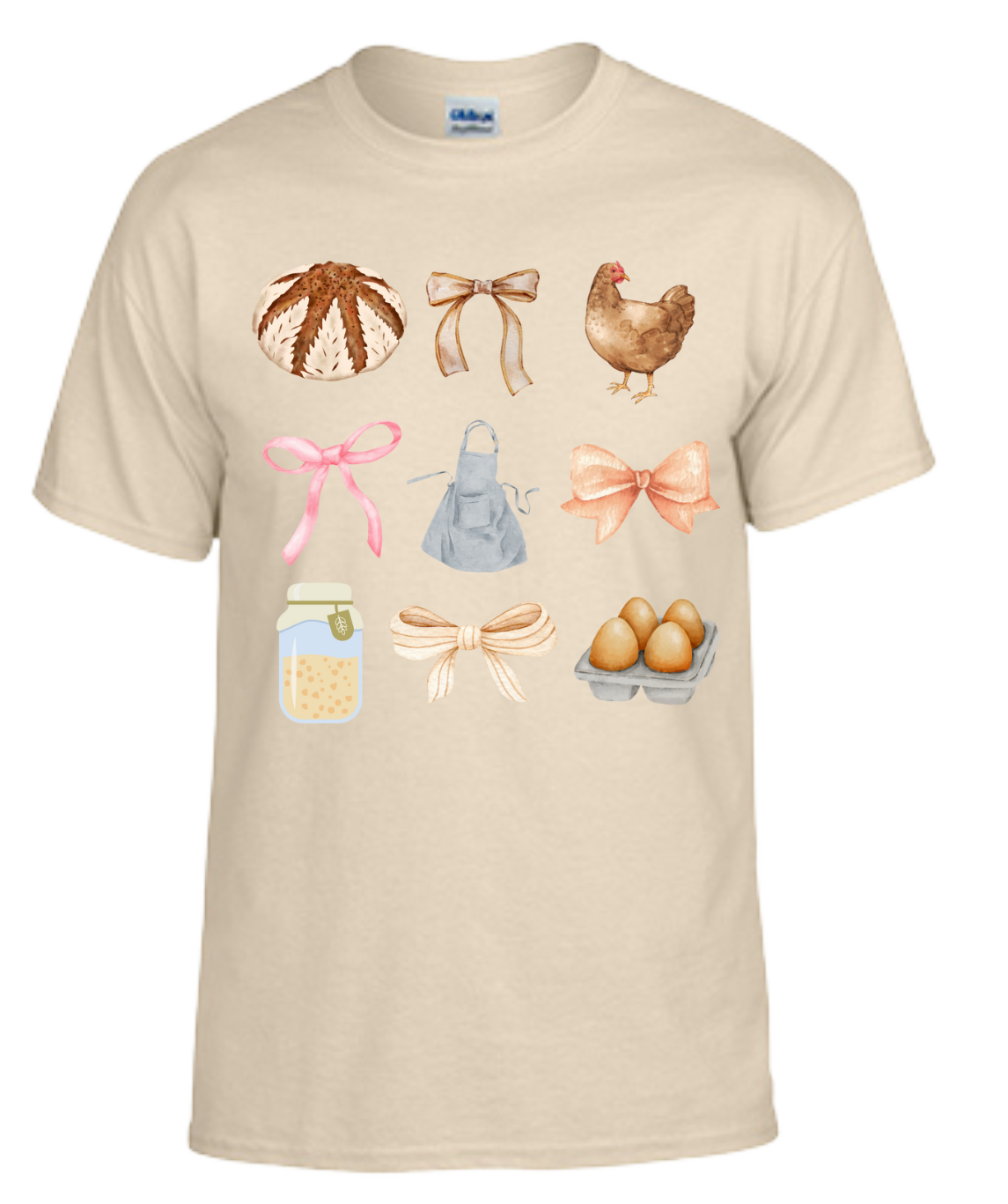 Sour Dough Hens Eggs Aprons Coquette