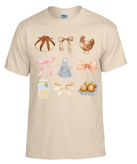 Sour Dough Hens Eggs Aprons Coquette