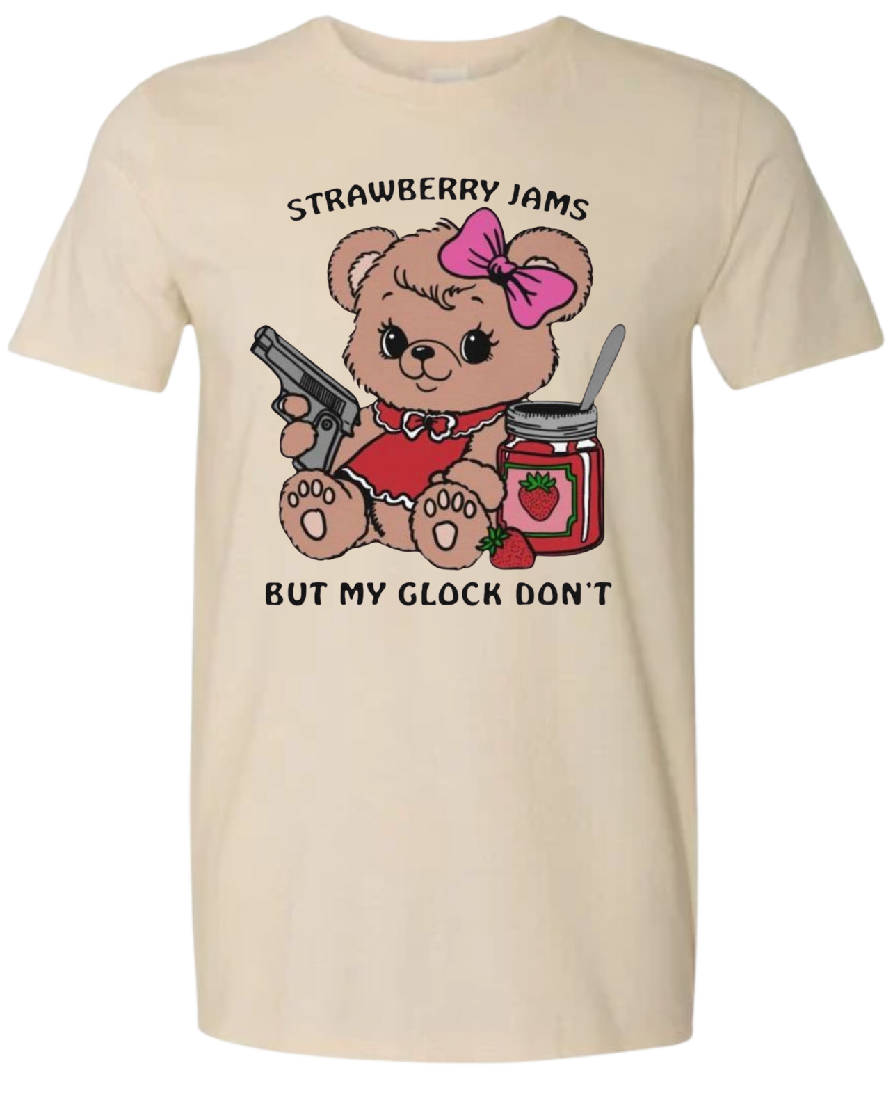 Strawberry Jams But My Glock Don't