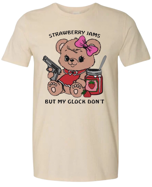 Strawberry Jams But My Glock Don't