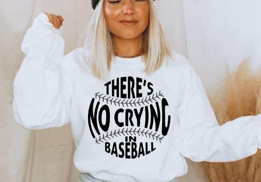 There's No Crying in Baseball