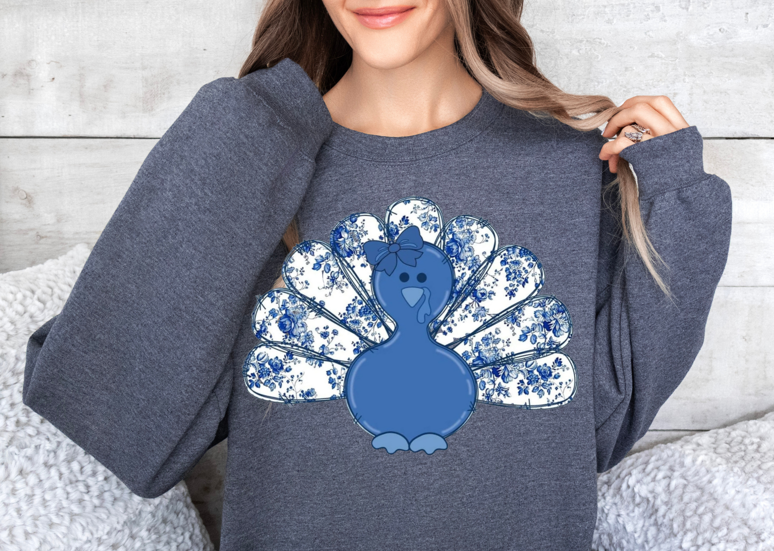 Coquette Turkey shirt with playful turkey design and unique style.