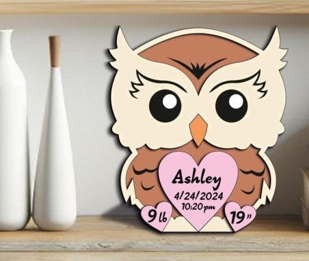 Birth Announcement Signs- Adorable Animals