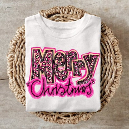 Merry Christmas Gildan sweatshirt, 50/50 blend, festive design.