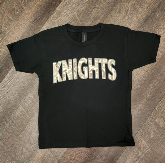 Knights Camo T-Shirt (Adult & Youth Sizes)