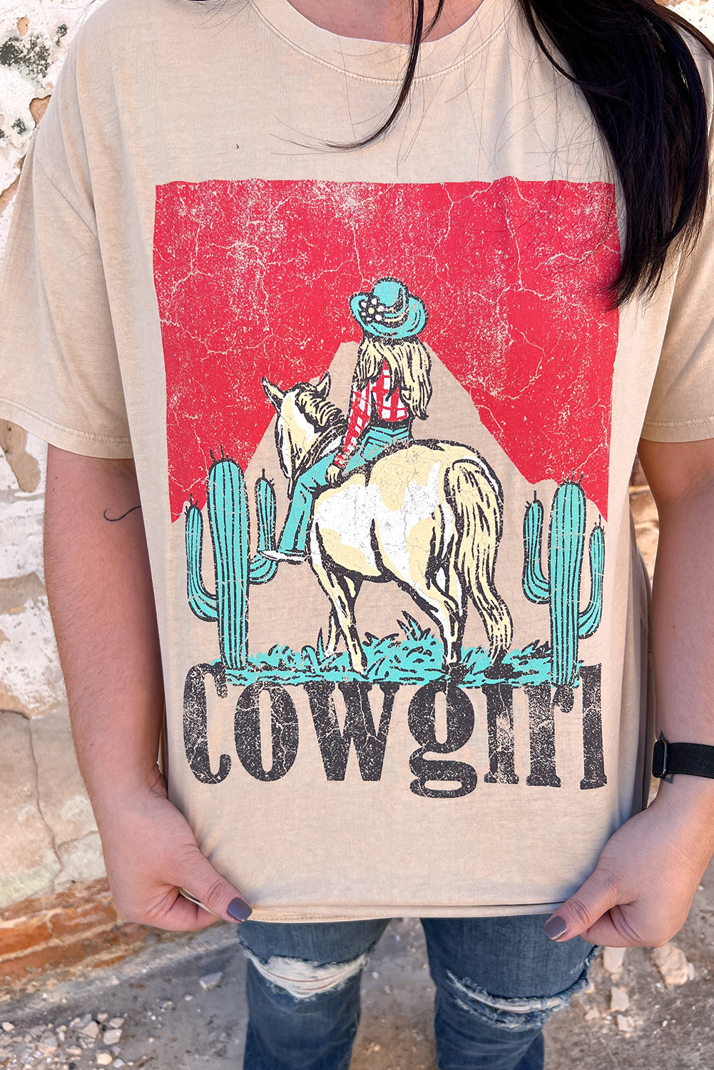 Cowgirl Rodeo Graphic T-Shirt