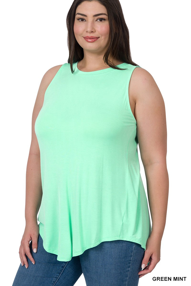 Zenana- Tank Tops Plus Size