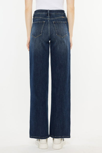 Kan Can - Samia High Rise Wide Leg Jeans