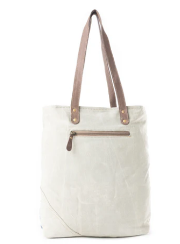 MYRA- Blue Star Key Tote Bag