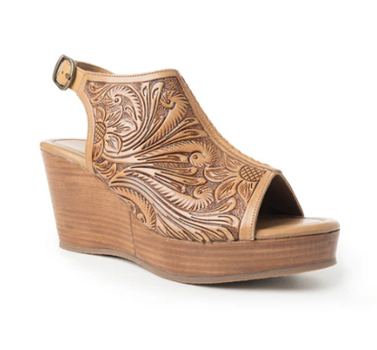 MYRA- Mila's Trail Sandals In Brown