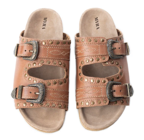MYRA- Great Sonora Sunset Sandals In Tan