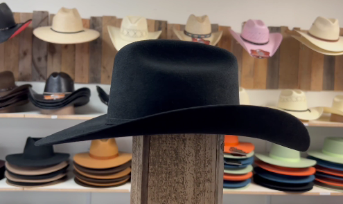 Gone Country- Yellowstone Black- Wool Cashmere Cowboy Hat