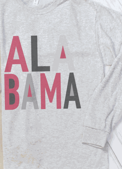 Colorblock Alabama and Auburn Unisex Dri-Power Long-Sleeve