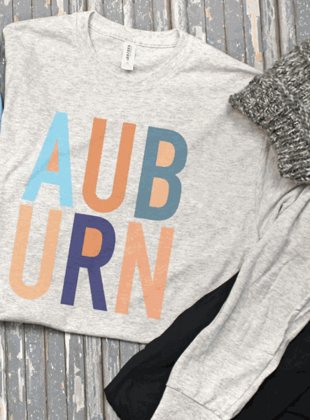Colorblock Alabama and Auburn Unisex Dri-Power Long-Sleeve
