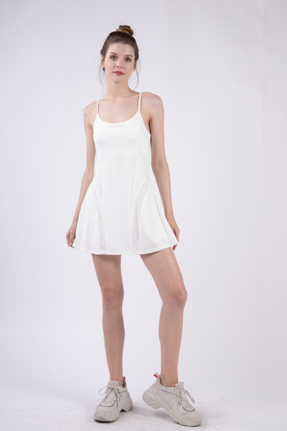 Tennis Dress With Mesh Detail