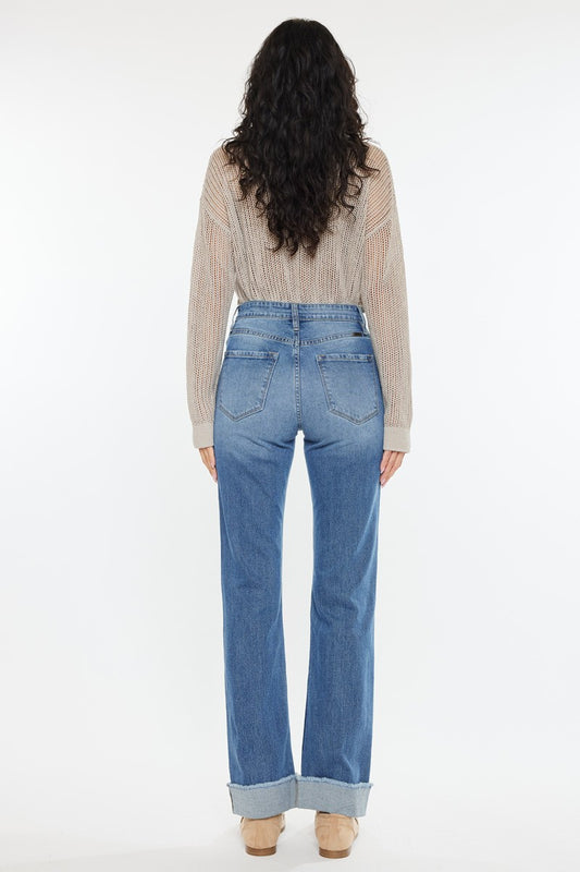 Kan Can - Trini Essentials High Rise Straight Jeans