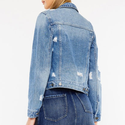 KANCAN CLASSIC TRUCKER DENIM JACKET