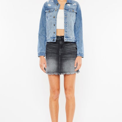 KANCAN CLASSIC TRUCKER DENIM JACKET